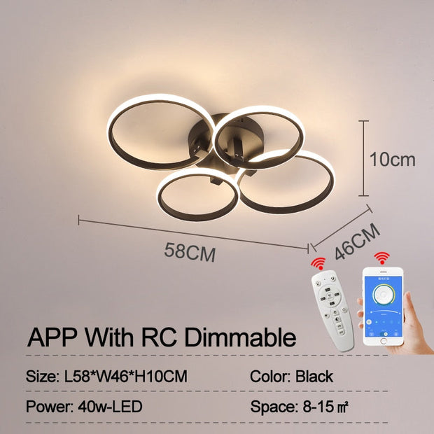 Smart Ring Ceiling Light