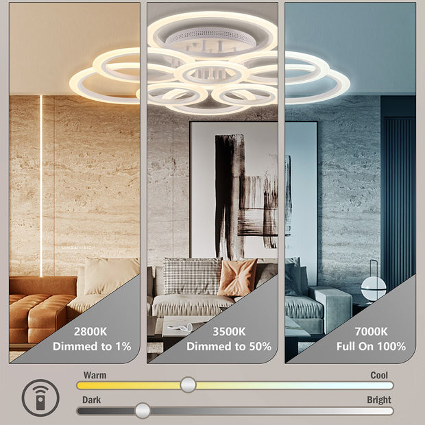 Tania Circle Ceiling Light