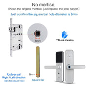 SMART SECURE BIOMETRIC FINGERPRINT DOOR LOCK