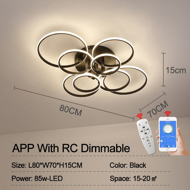 Smart Ring Ceiling Light