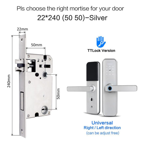 SMART SECURE BIOMETRIC FINGERPRINT DOOR LOCK