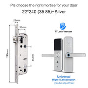 SMART SECURE BIOMETRIC FINGERPRINT DOOR LOCK