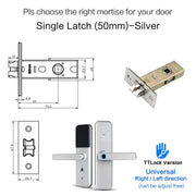 SMART SECURE BIOMETRIC FINGERPRINT DOOR LOCK