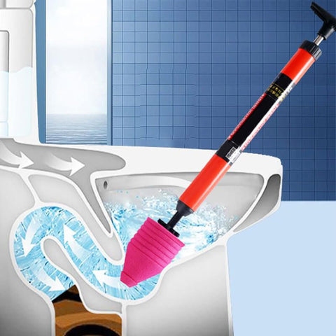 High-Pressure Quick Cleaner Toilet Unblocker Plunger