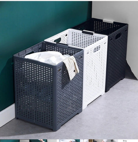 Collapsible Plastic Laundry Basket