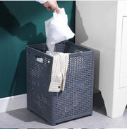 Collapsible Plastic Laundry Basket