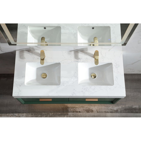 Lumino 48'' Bathroom Vanity with Engineered Stone Top