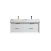 Lumino 48'' Bathroom Vanity with Engineered Stone Top
