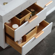 Lumino 48'' Bathroom Vanity with Engineered Stone Top