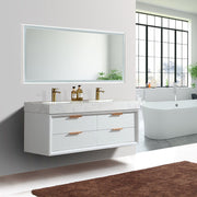 Lumino 48'' Bathroom Vanity with Engineered Stone Top