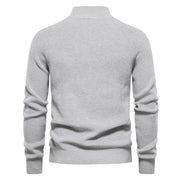 Luxe Gebreide Zip-Up Trui