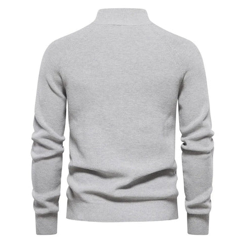 Luxe Gebreide Zip-Up Trui