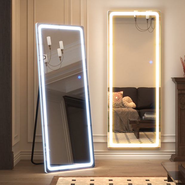Oakleaf Modern & Contemporary Lighted Full Length Mirror