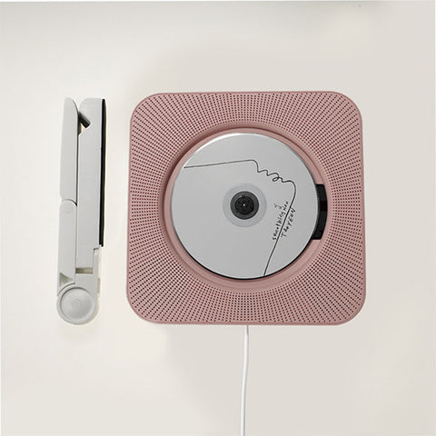 Modern CD Player - ABS - White - Black - Pink