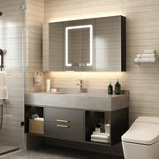 Ricou 39.4'' Single Bathroom Vanity with Stone Top