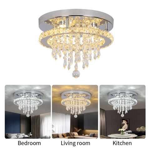 Crystal Ceiling Light