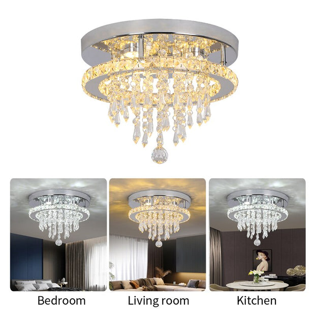 Crystal Ceiling Light