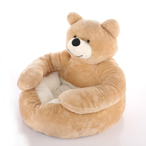 Snuggly Bear Super Soft Comfy Pet Bed