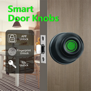 Touch Secure Fingerprint Smart Door Knob