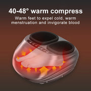 Comfortable Foot Massager for Massage and Relaxation with Handheld Controller 3 Intensities Helps Relax Leg