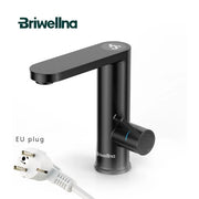 Briwellna Electric Water Heater Hot Water Faucet 2 in 1 Basin Tap Tankless Geyser 220V Instant Water Heater Faucet For Home