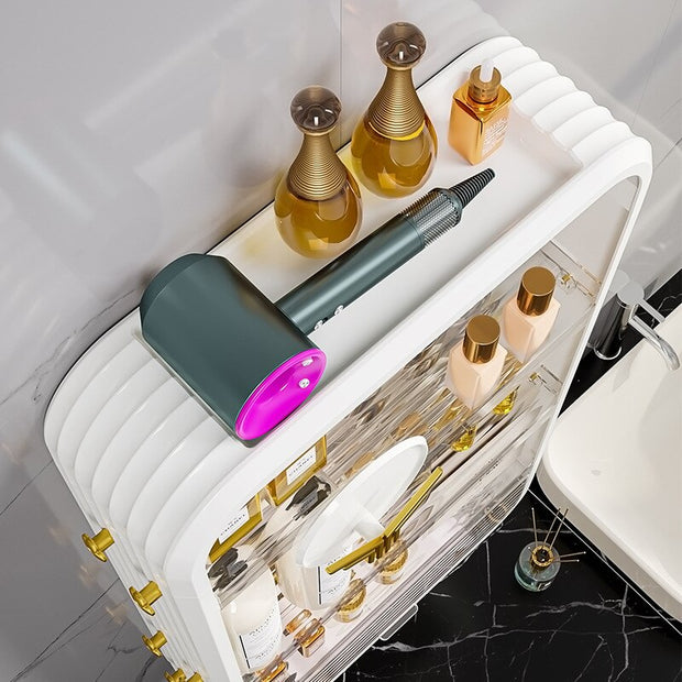 Dust Shield Waterproof Storage Bathroom Organizer