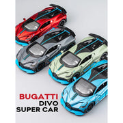 1/32 Alloy Diecasts Metal Toy Car Model Bugatti Divo Toy Vehicles Miniature Car Model With Light Toys For Boys Kids Christmas Gi