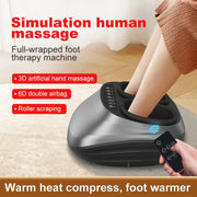 Comfortable Foot Massager for Massage and Relaxation with Handheld Controller 3 Intensities Helps Relax Leg