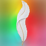 Feather Wall Light