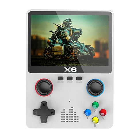 Nieuwe X6 3.5Inch IPS Scherm Handheld Speler Dual Joystick 11 Simulators GBA Video Game Console Voor Kinderen Geschenken