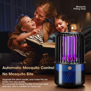Anti Muggenlamp Usb Muggenmoordenaar Lamp Elektrische Schok Mute Photocatalyst Doden Vliegenval Afstotend Thuis