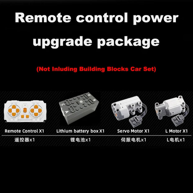 High-tech Building Blocks F1 Formula 1 Remote Control Super Racing Car Moc Bricks RC Technical Model Toy Creative Expert 1089pcs