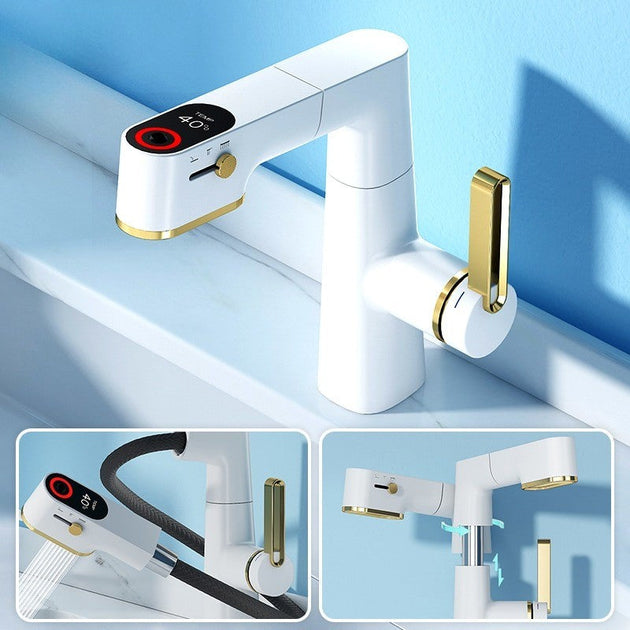 Smart Led Display Temperature-Controlled Flow Pro Faucet – Sasimo
