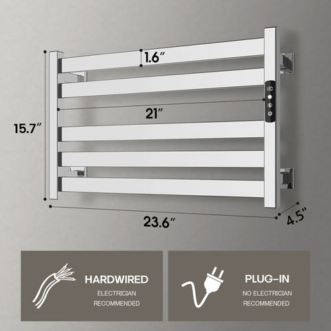 AY1001 Straight Towel Rail Towel Warmer