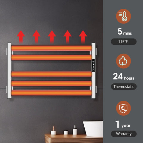 AY1001 Straight Towel Rail Towel Warmer