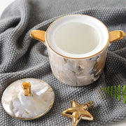 Luxurious Design Porcelain Opulant Tea-Pot Set / Lixra