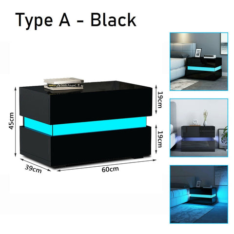 Modern LED Nightstand