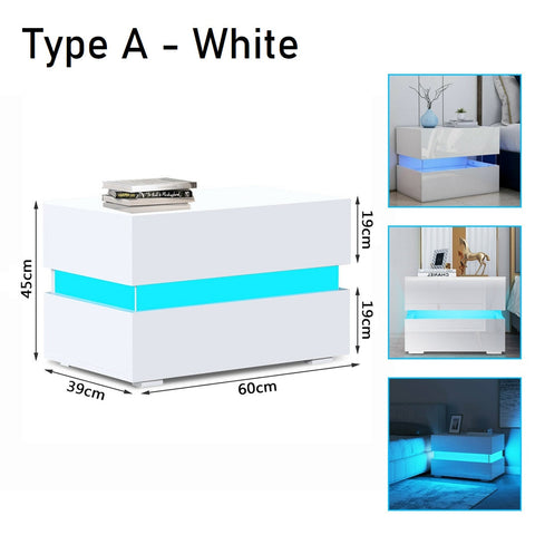 Modern LED Nightstand