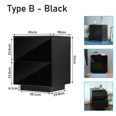 Modern LED Nightstand