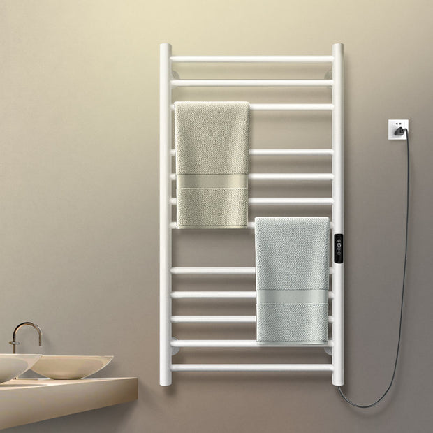 AH705 Wall Mount Heated Towel Electric Towel Warmer 12 Bars