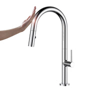 Kitchen  touch sensitive           |Hot And Cold Pull| Faucet