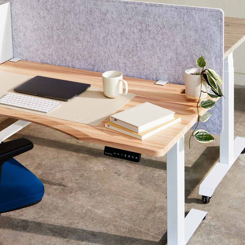 White Office Desk