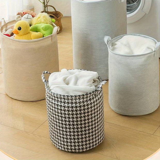 Foldable Fabric Laundry Basket