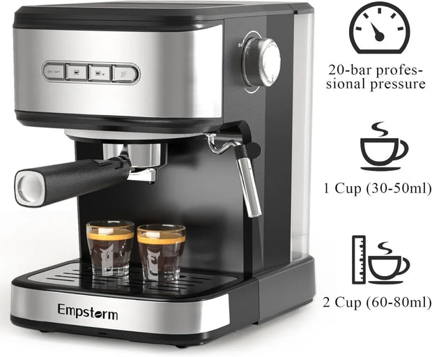 Empstorm 20 Bar Espresso Machine