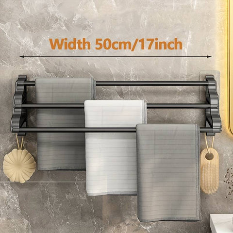 Stylish Wall Mounted Towel Rack