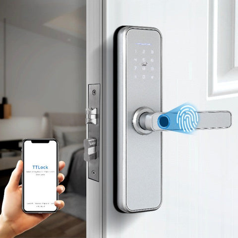 SMART SECURE BIOMETRIC FINGERPRINT DOOR LOCK