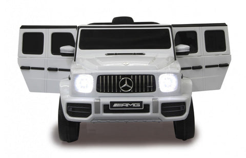 elektrische kinderauto Mercedes AMG G 63 12V zilver