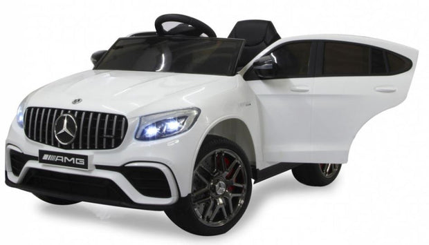 Mercedes AMG GLC 63 Electric Ride-On Car – 12V White