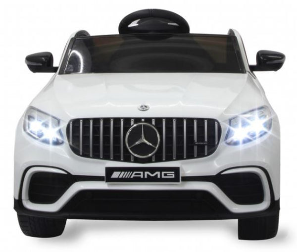 Mercedes AMG GLC 63 Electric Ride-On Car – 12V White