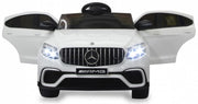 Mercedes AMG GLC 63 Electric Ride-On Car – 12V White